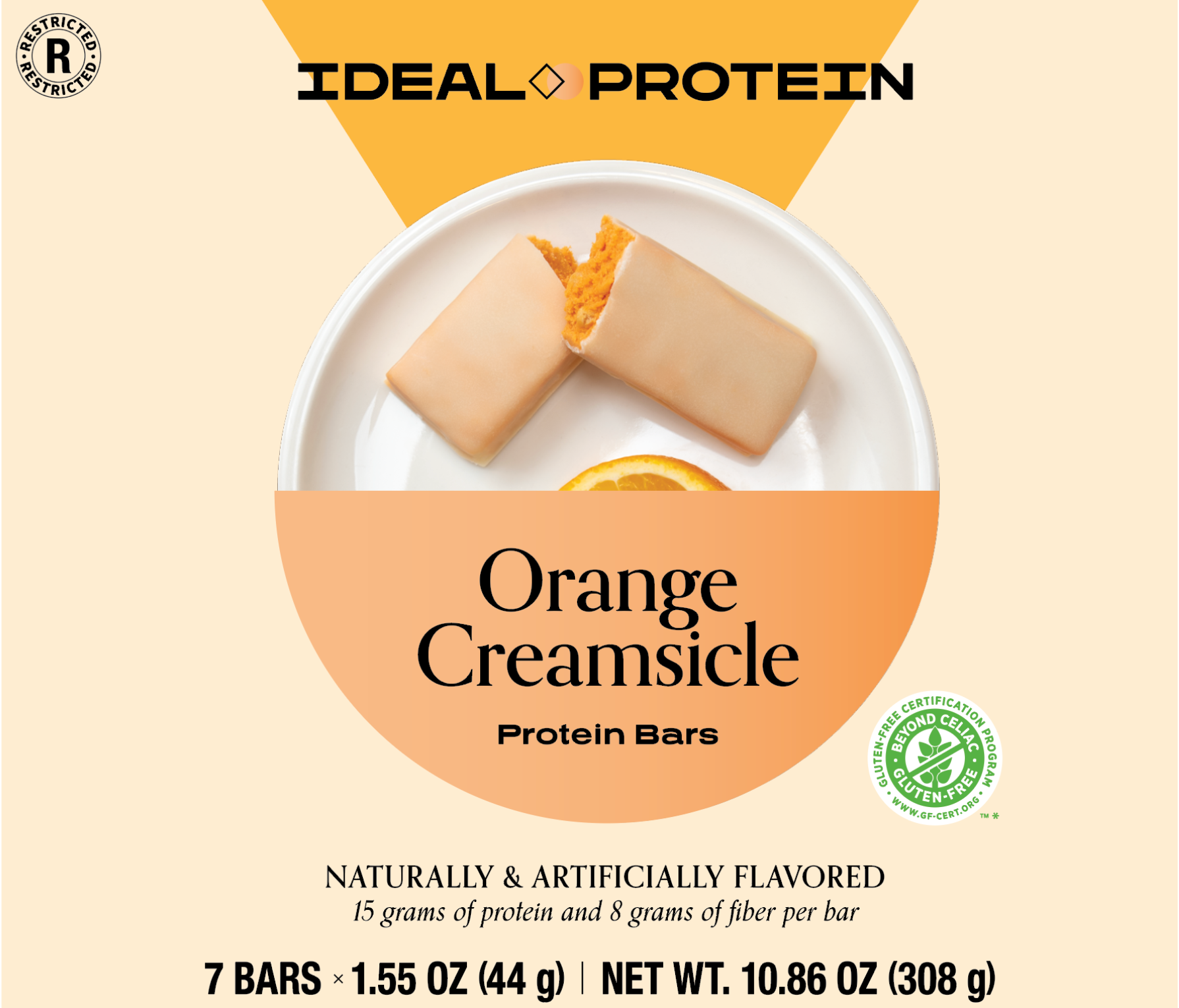 IP Orange Creamsicle Protein Bar Package